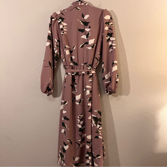 a new day Women's Midi Dress in Mauve Floral - Picture 6 of 10